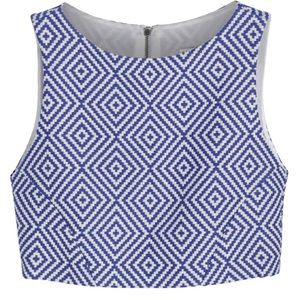 Alice & Olivia Crop Top